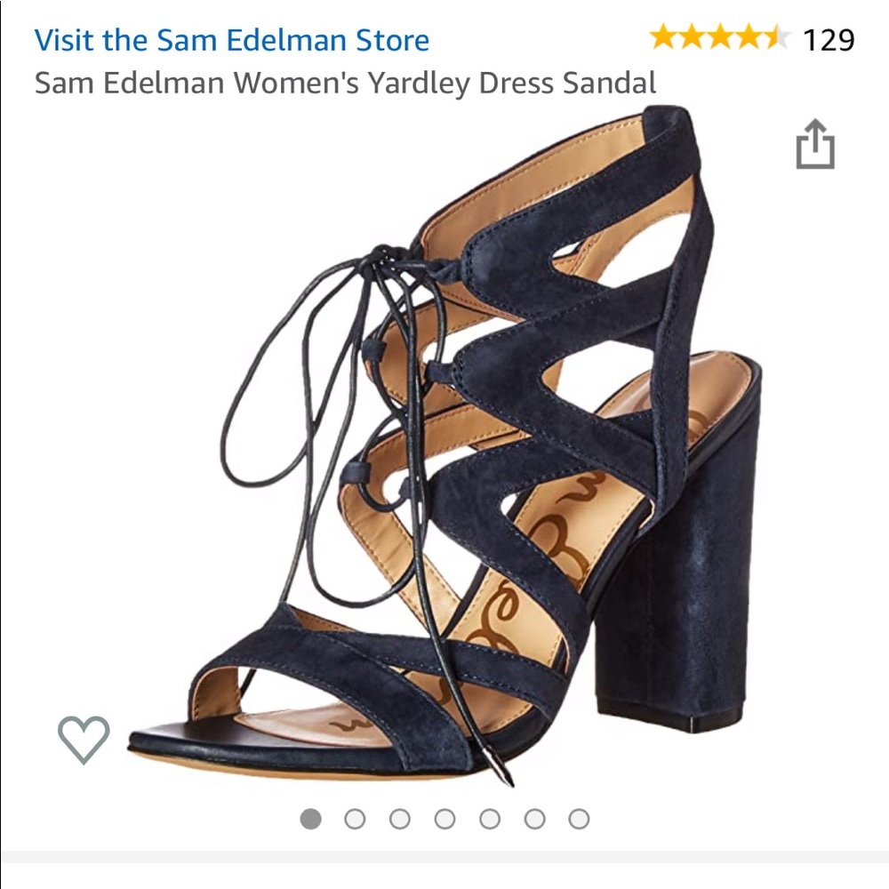 Sam Edelman Yardley lace up heel
